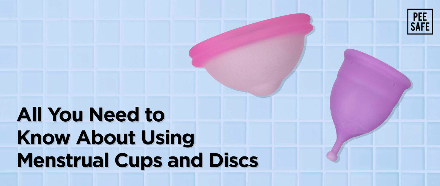 All You Need to Know About Using Menstrual Cups and Discs
