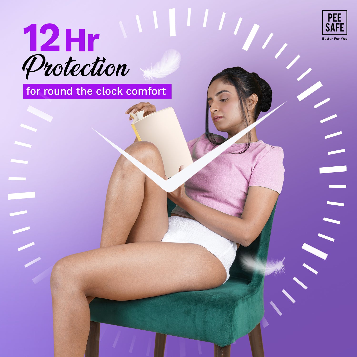 Pee Safe Comfort Period Panty (S-M) 4N - BYOC