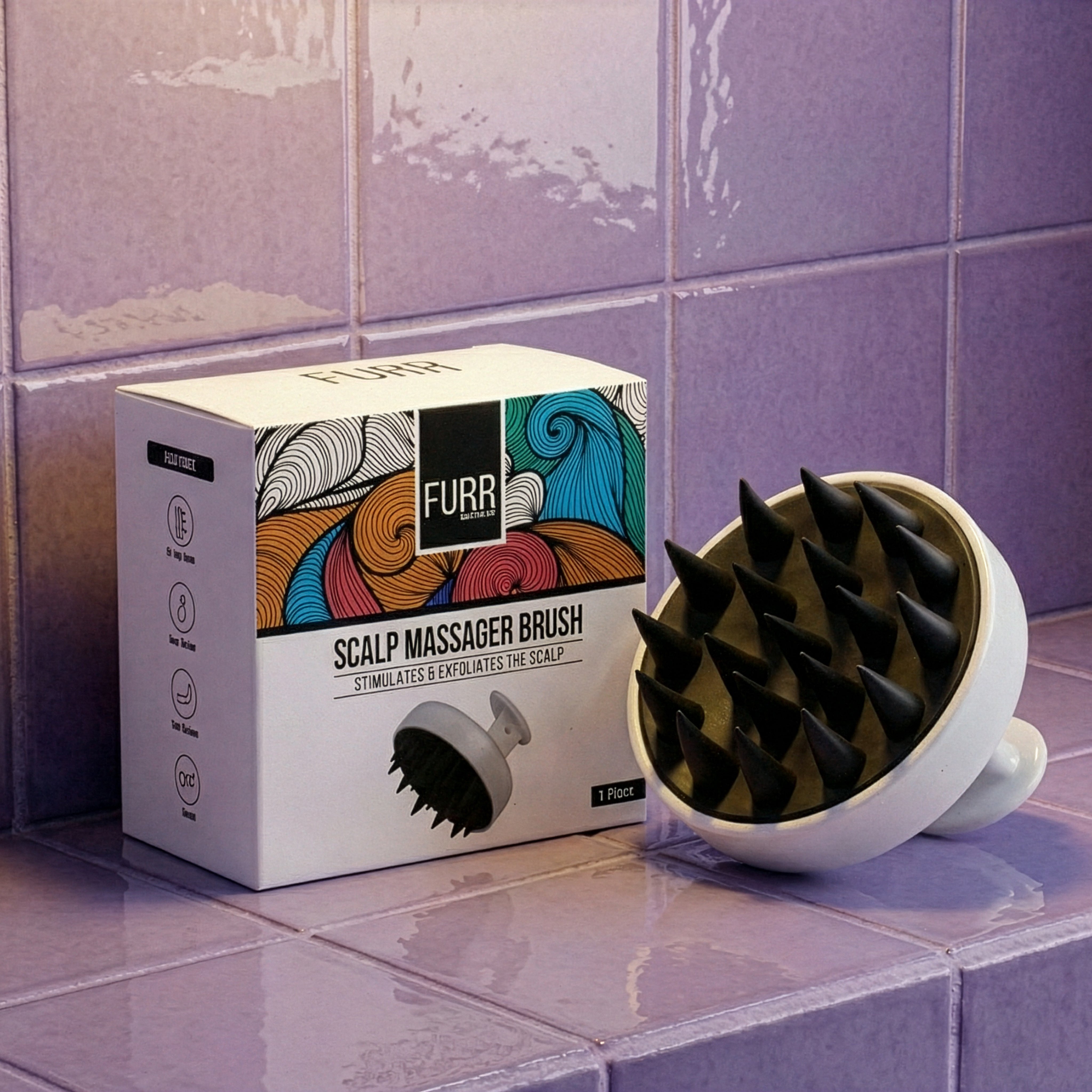Scalp Massager Brush (1N)