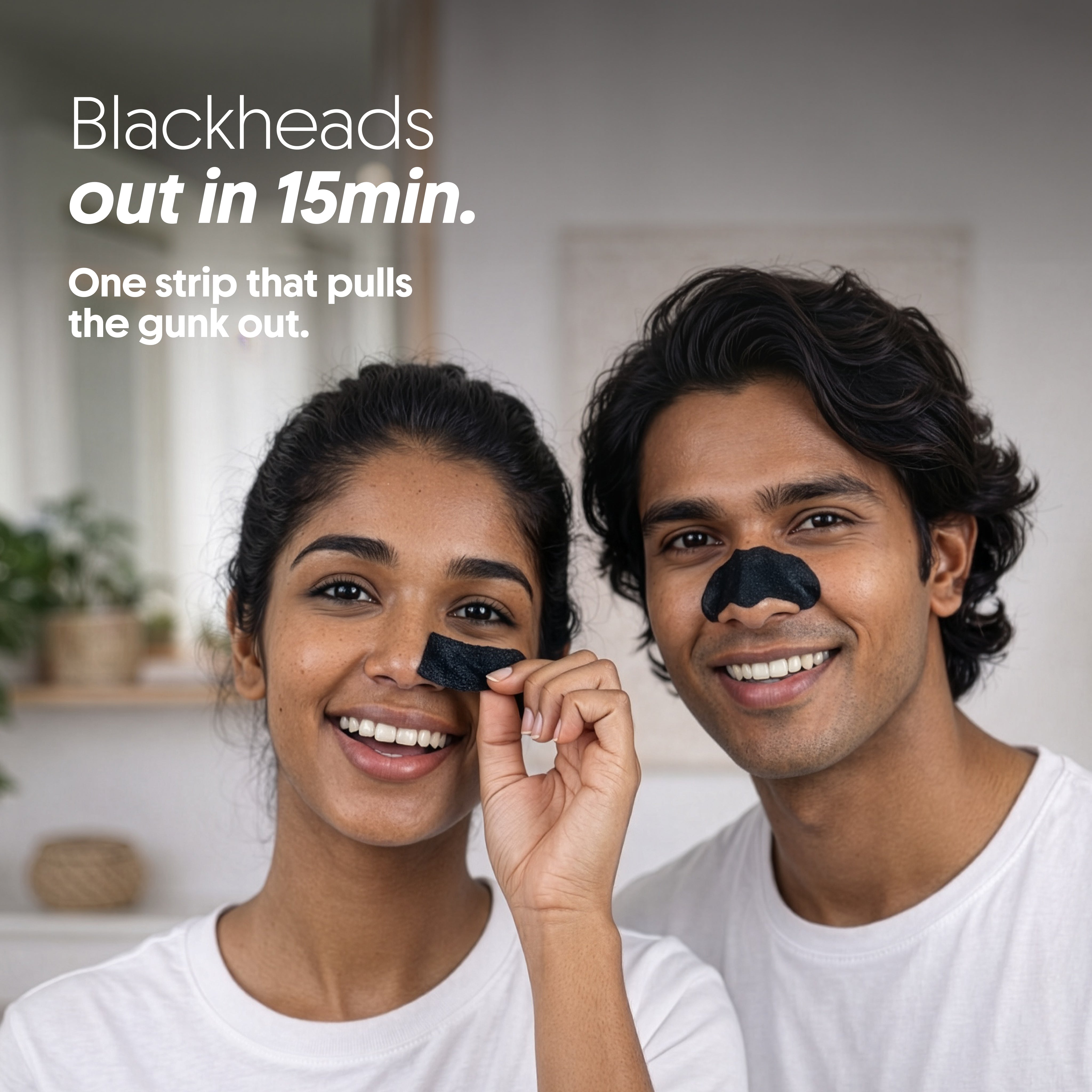 Bamboo Charcoal Nose Strips (3N)