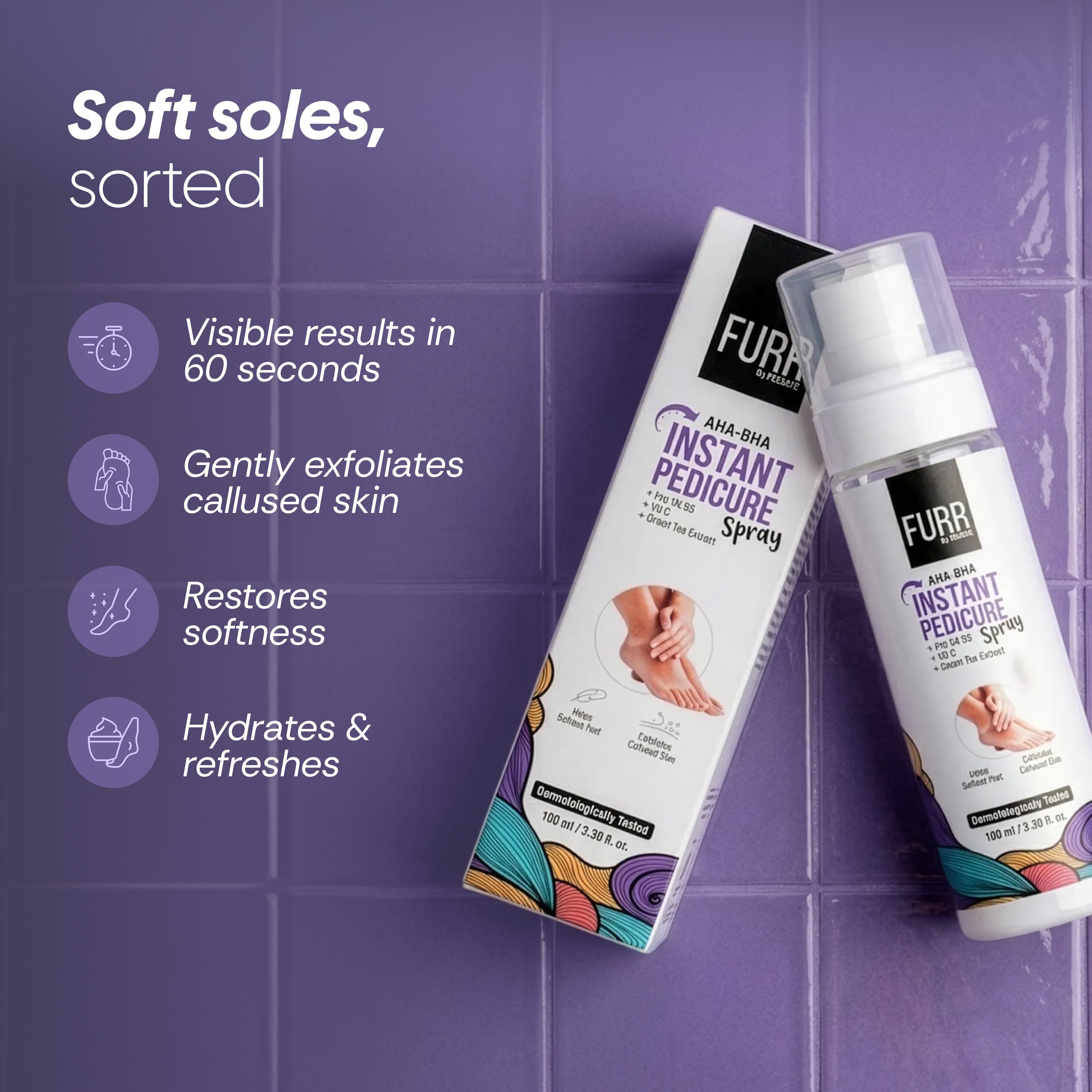 Furr Furr By Pee Safe Instant Pedicure Spray