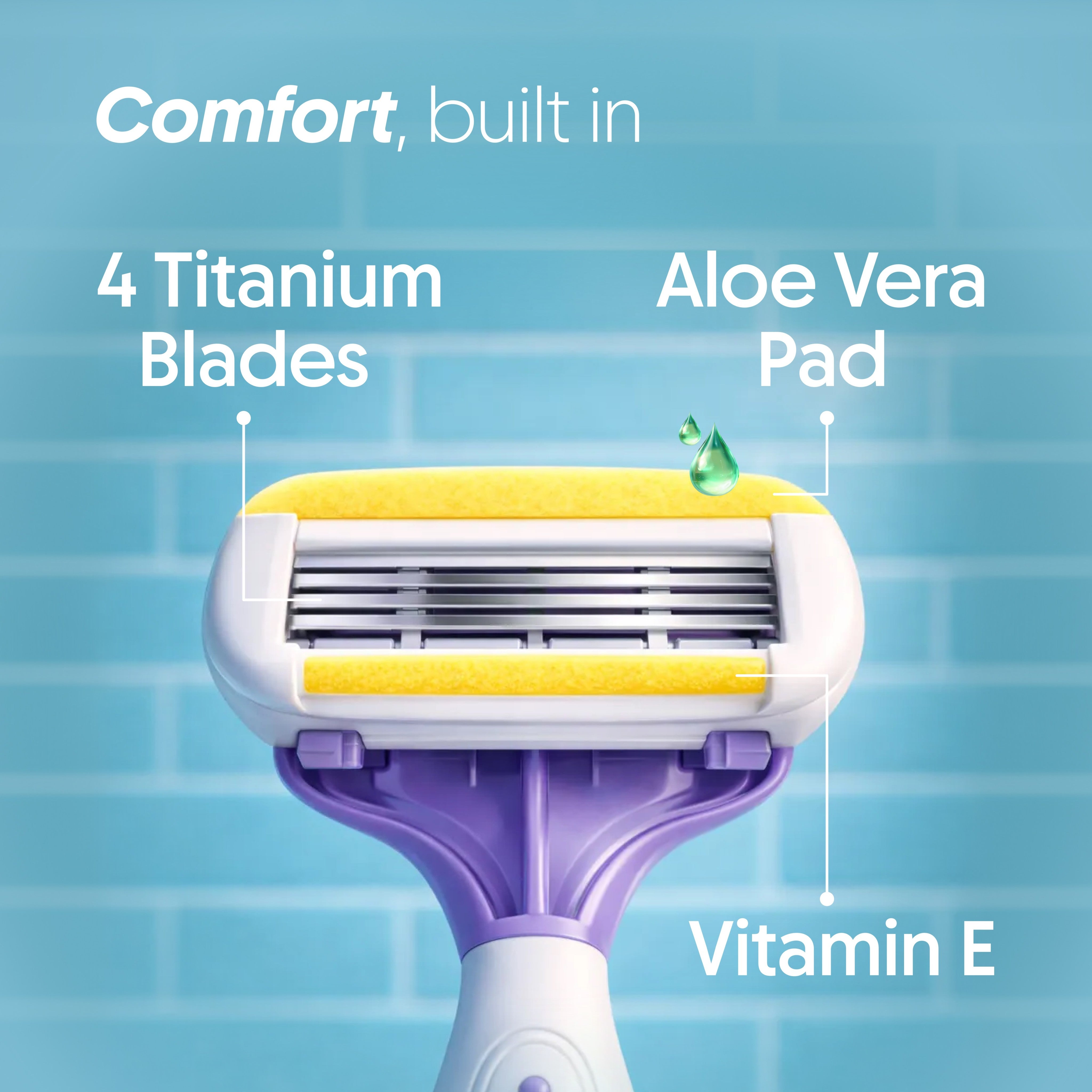 Furr Body Shaving Razor For Women (1N) - BYOC