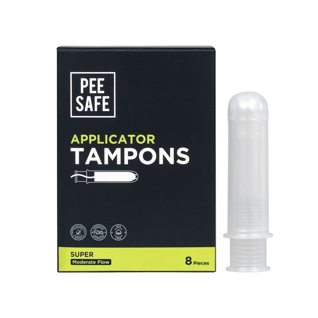 Applicator Tampons Super (8 Tampons) Pee Safe