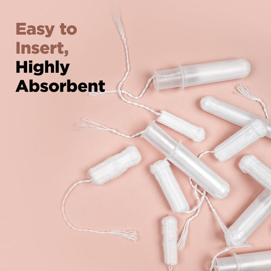  highly absorbent applicator tampons  