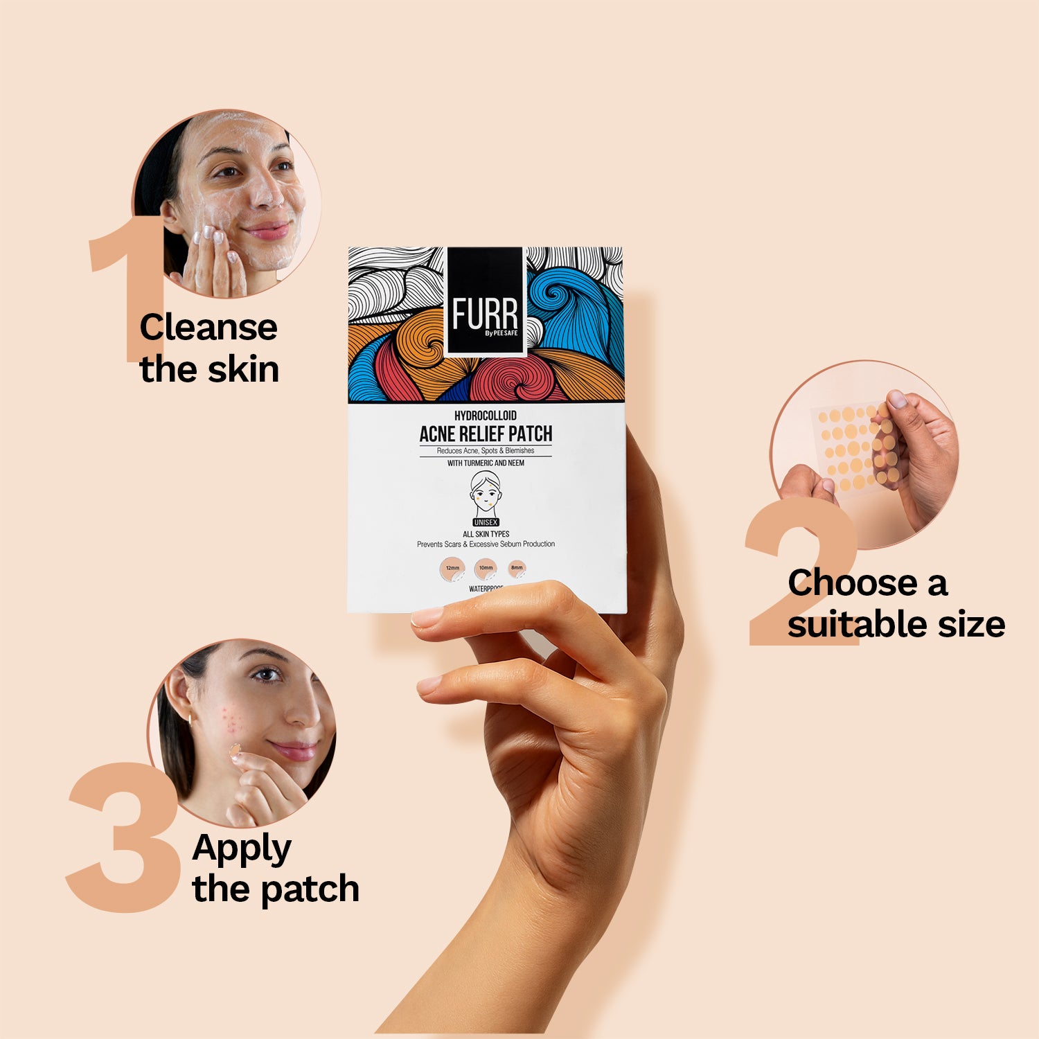 Furr Pimple Patches (60 Patches)