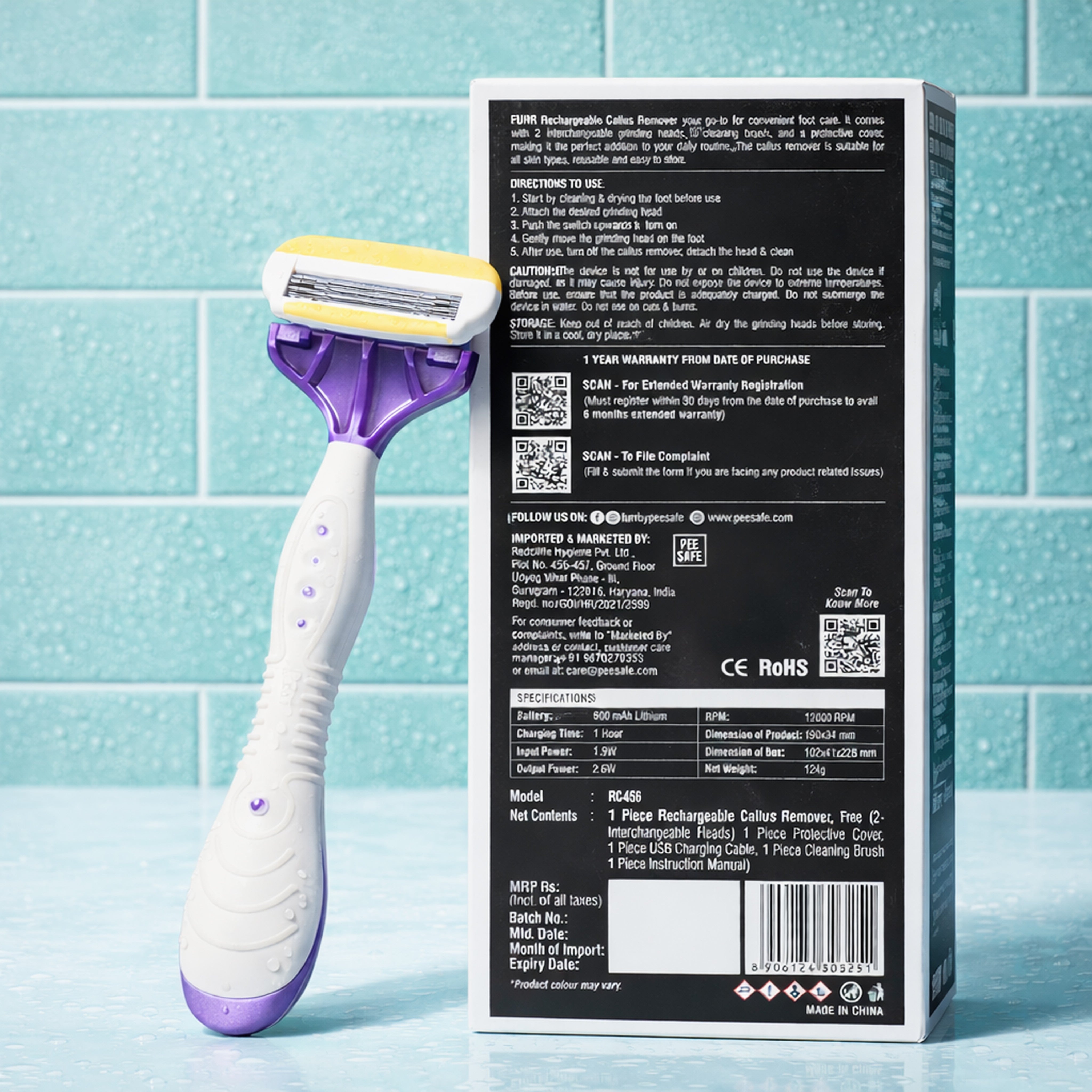 Furr Body Shaving Razor For Women (1N) - BYOC