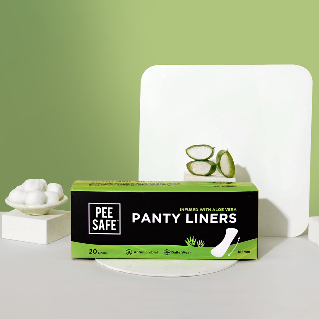 Aloe Vera Panty Liners (20 Liners) Pee Safe