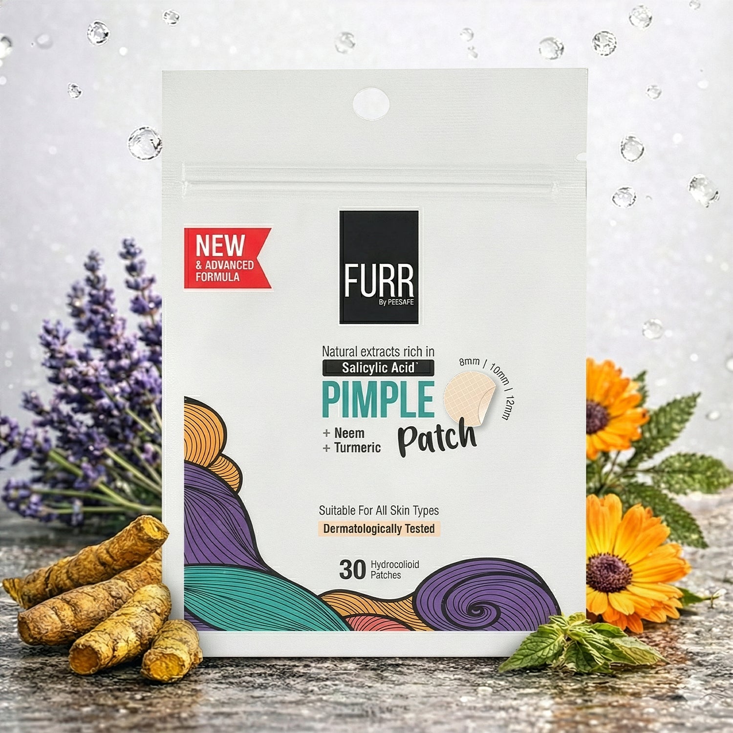 Furr Pimple Patches (30 Patches) - (BYOC)
