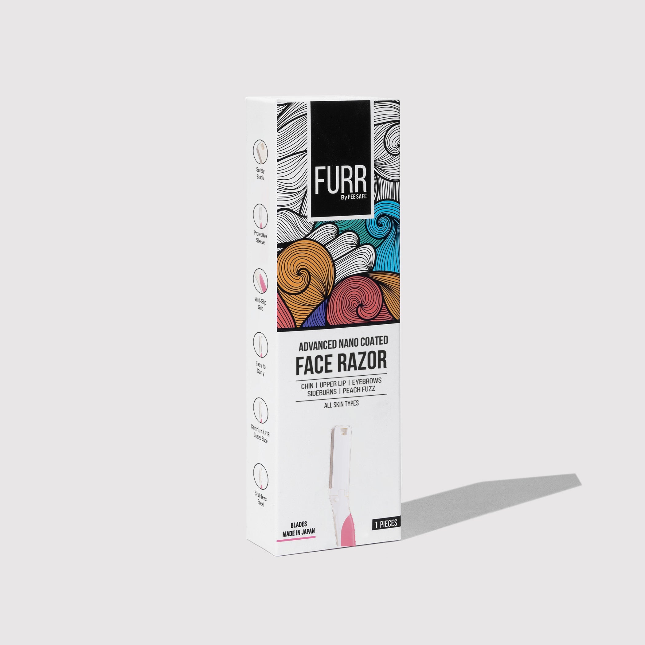 Furr Advanced Nano Coated Face Razor For Women (1N) - (BYOC)