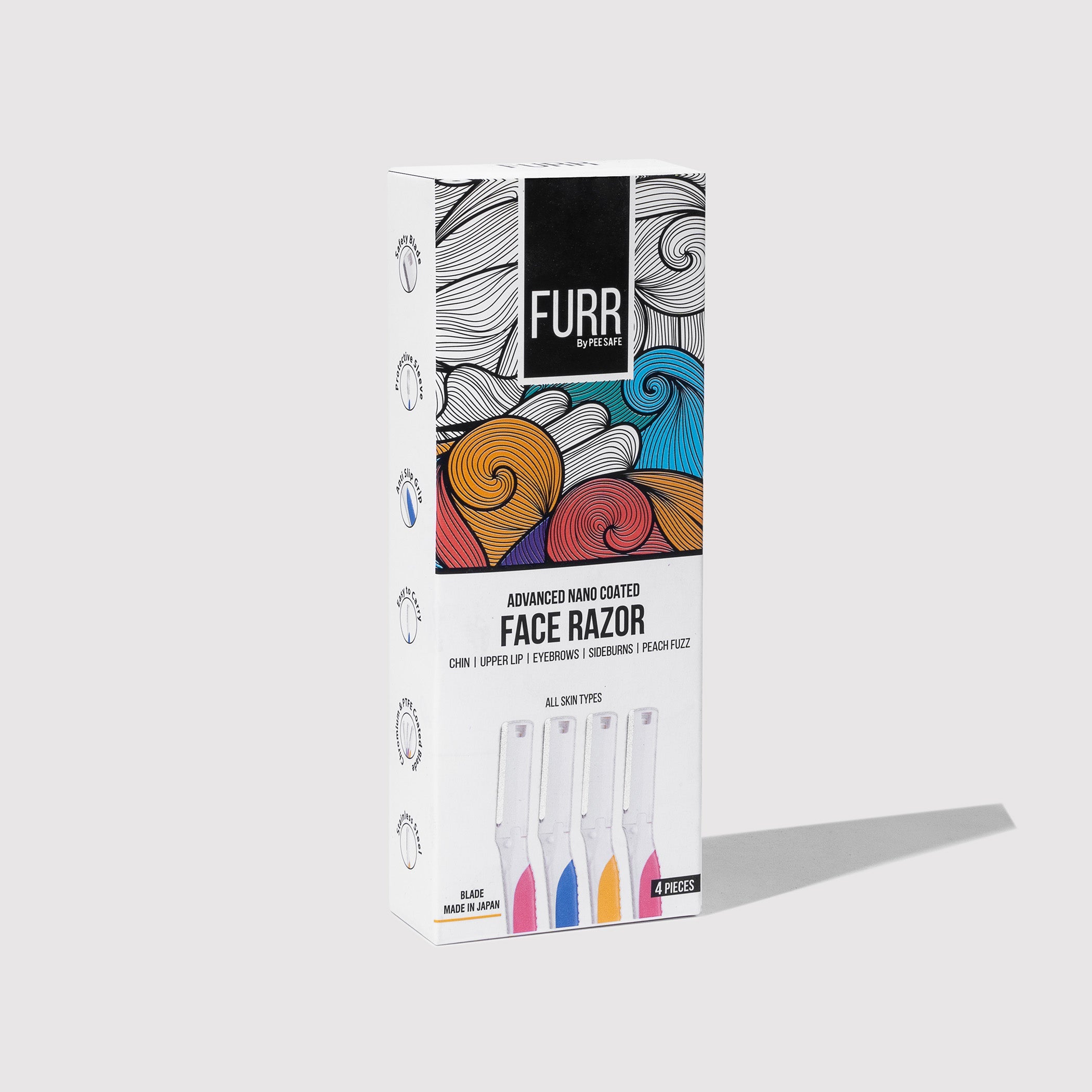 Furr Advanced Nano Coated Face Razor For Women (4N) - (BYOC)