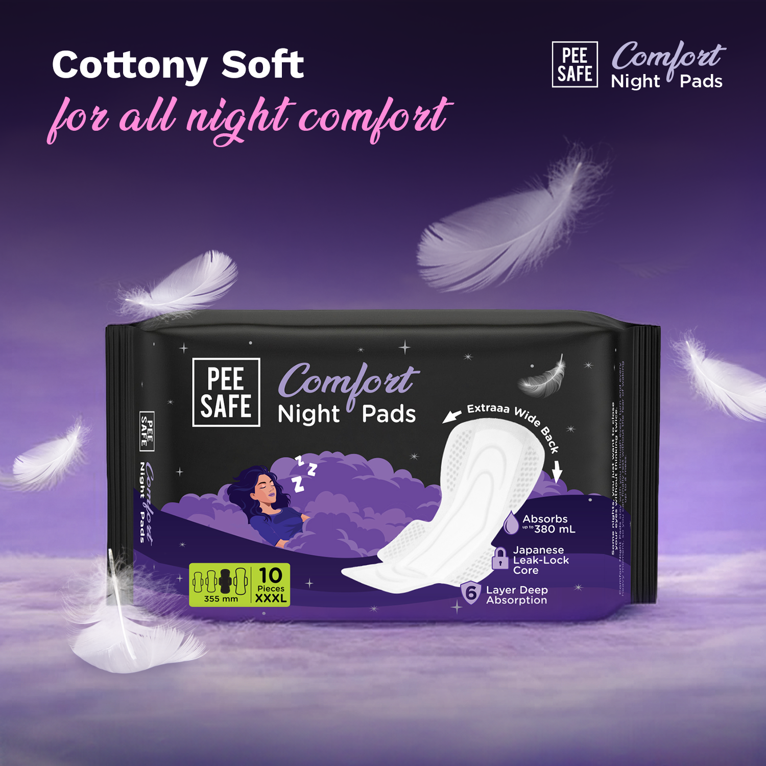 Comfort Night Pads XXXL 10N