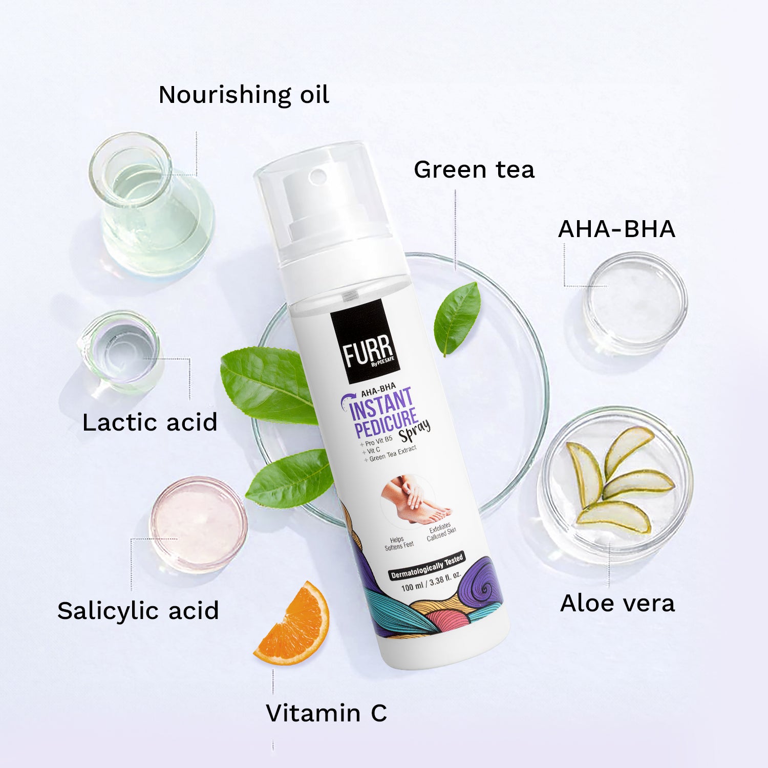 Furr Furr By Pee Safe Instant Pedicure Spray - BYOC