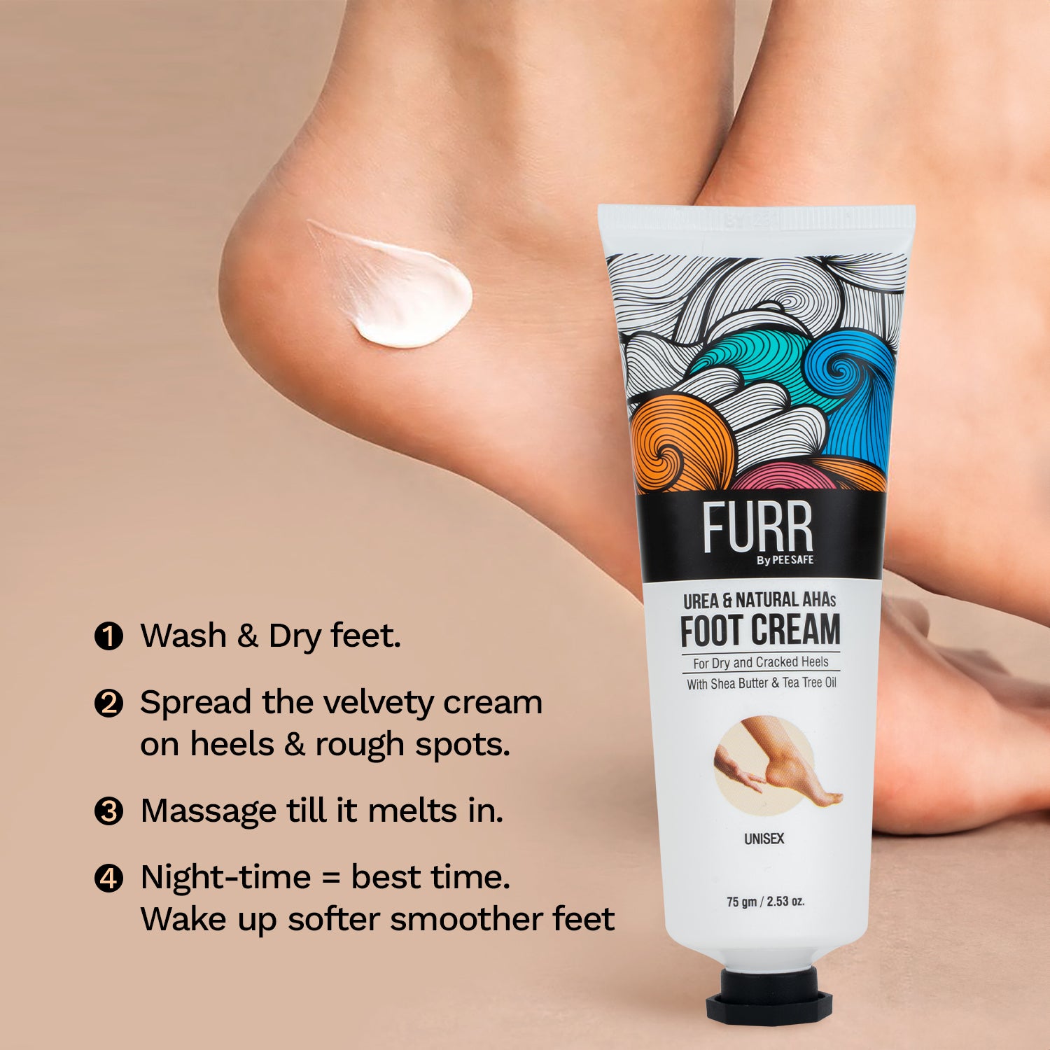 Furr Urea & Natural AHAs Foot Cream