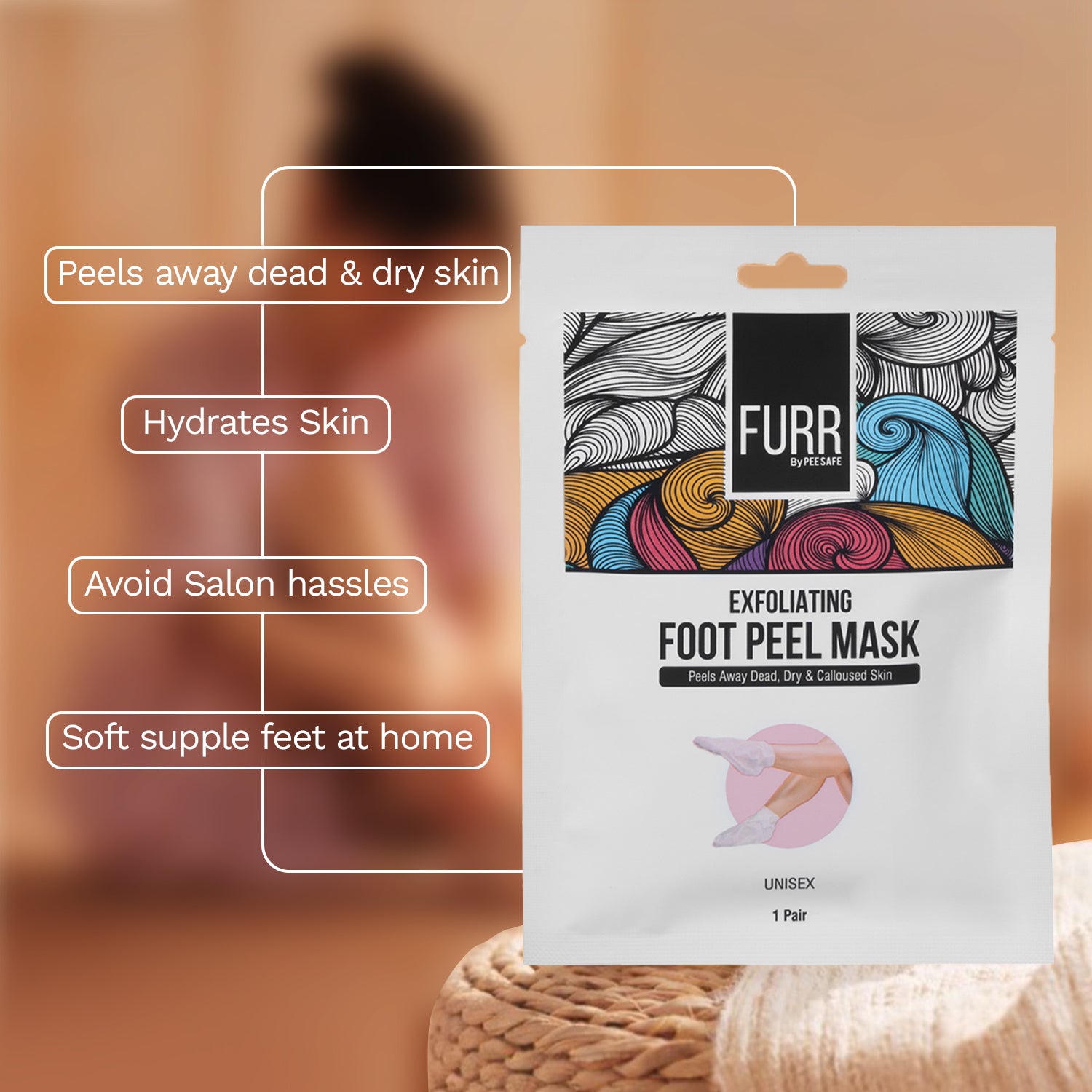 Furr Foot Peel Mask - (BYOC)