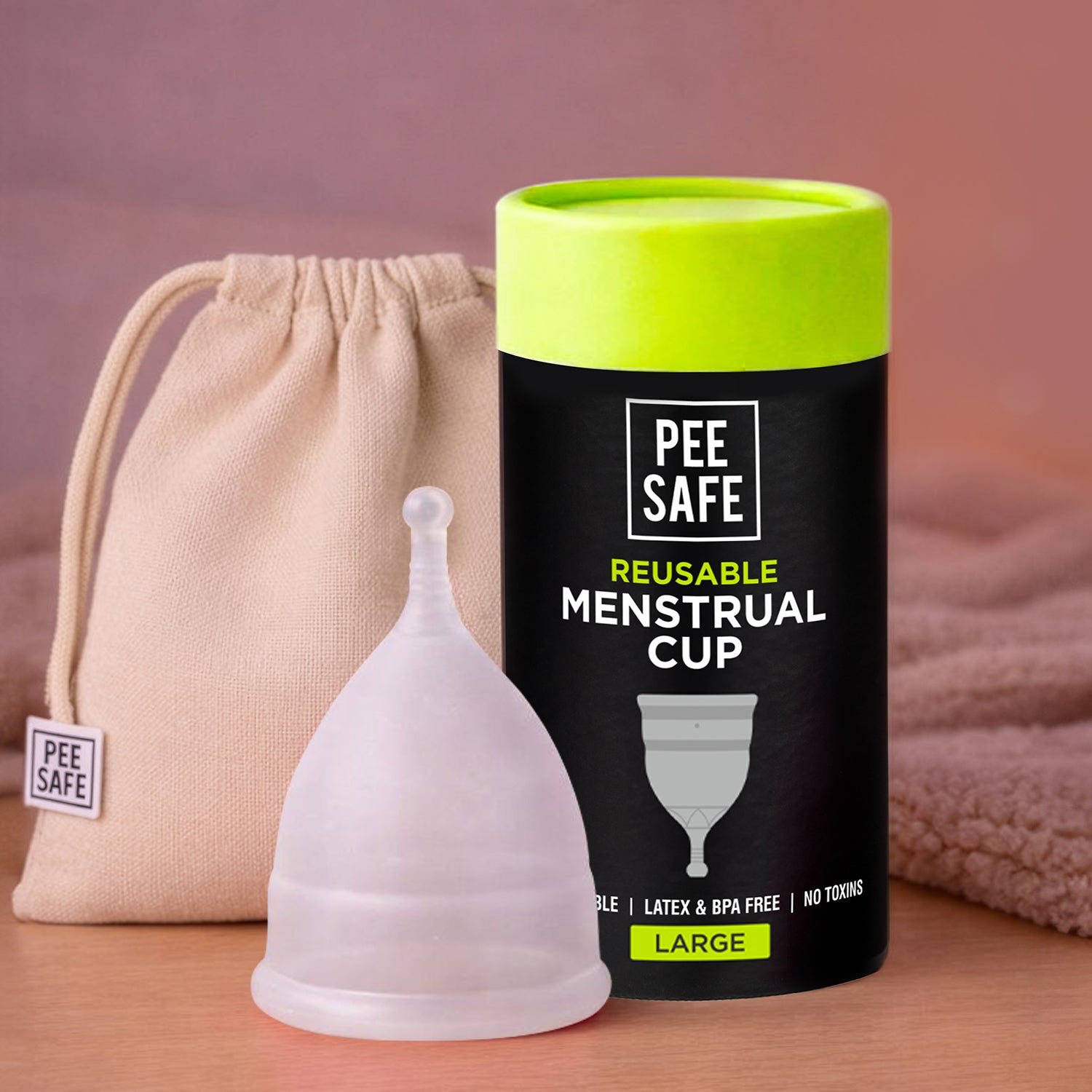 Pee Safe Menstrual Cup - Large