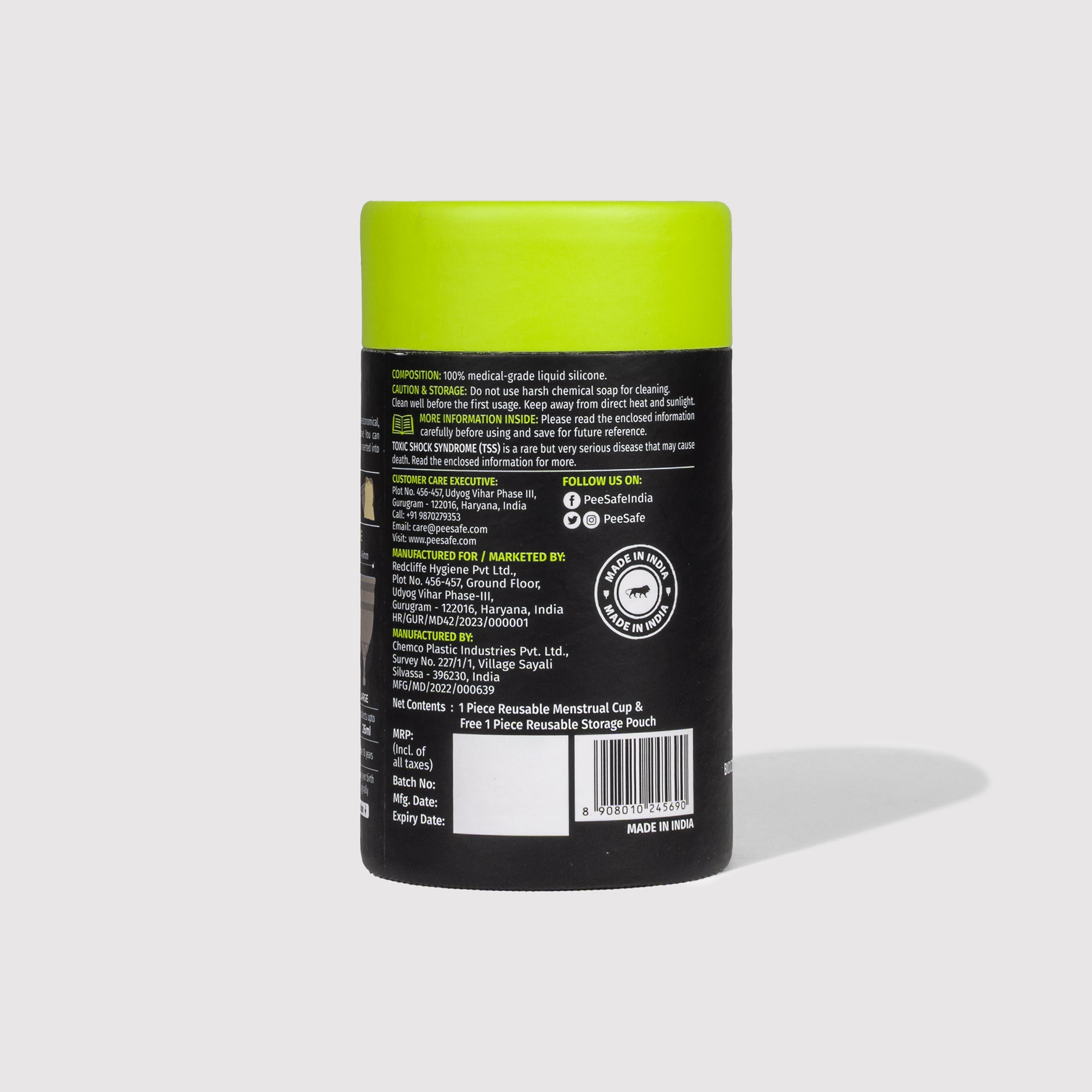 Pee Safe Menstrual Cup - Large - BULK BUY
