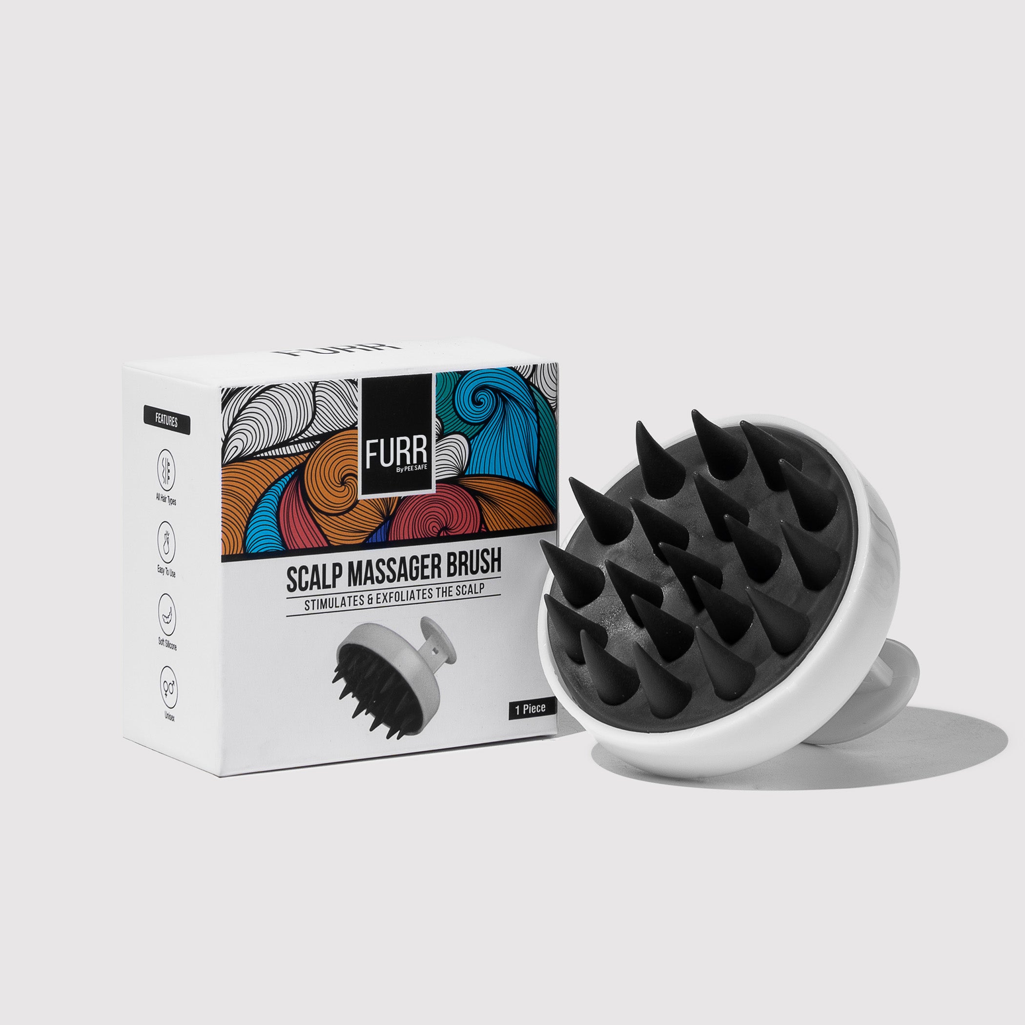 Furr Scalp Massager Brush (1N)