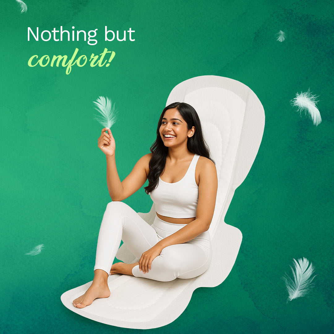 Pee Safe Ultra Thin Sanitary Pads - XXL (12 Pads) - Pack of 3