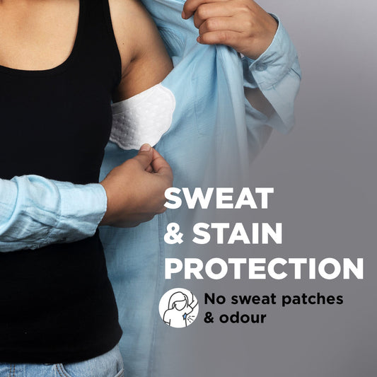 Disposable Underarm Sweat Pads (Folded) - 14 Pads