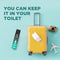 Travel with Toilet seat sanitizer