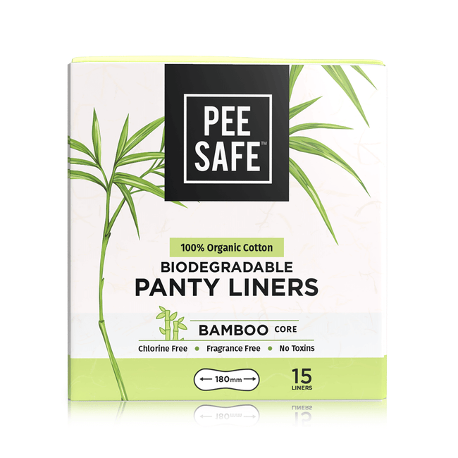 Biodegradable Panty Liners (15 Liners) - Pee Safe