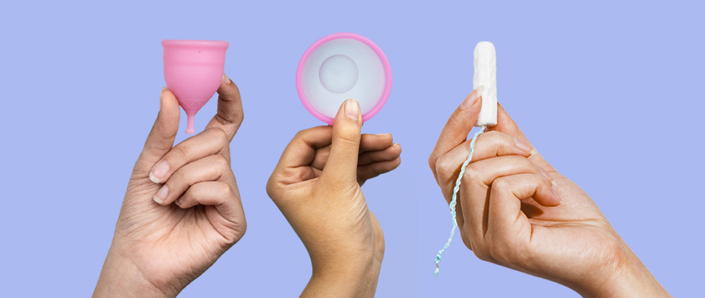 tampons, menstrual cup & menstrual disc stuck 