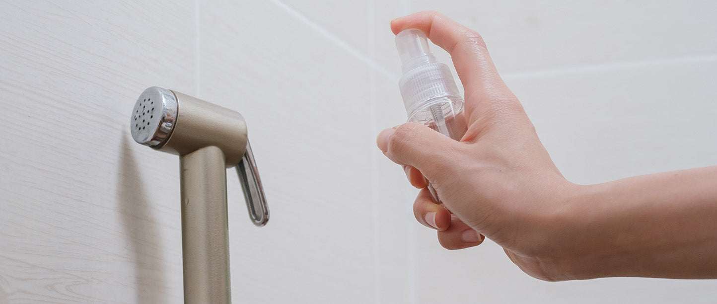 toilet seat sanitizer spray for public washroom