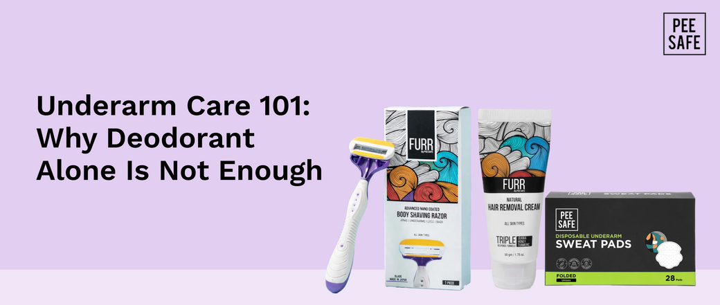Underarm Care 101: Why Deodorant Alone Is Not Enough