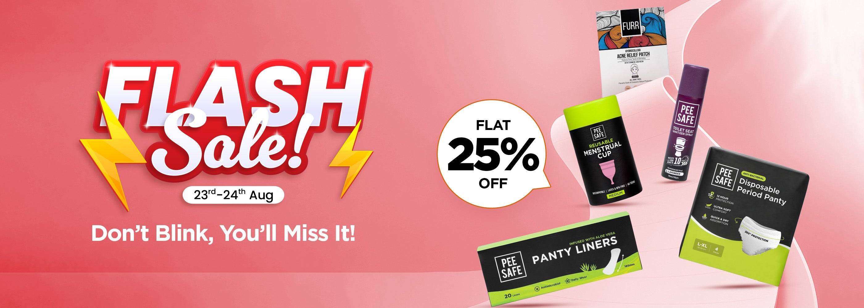 Flash Sale – Pee Safe