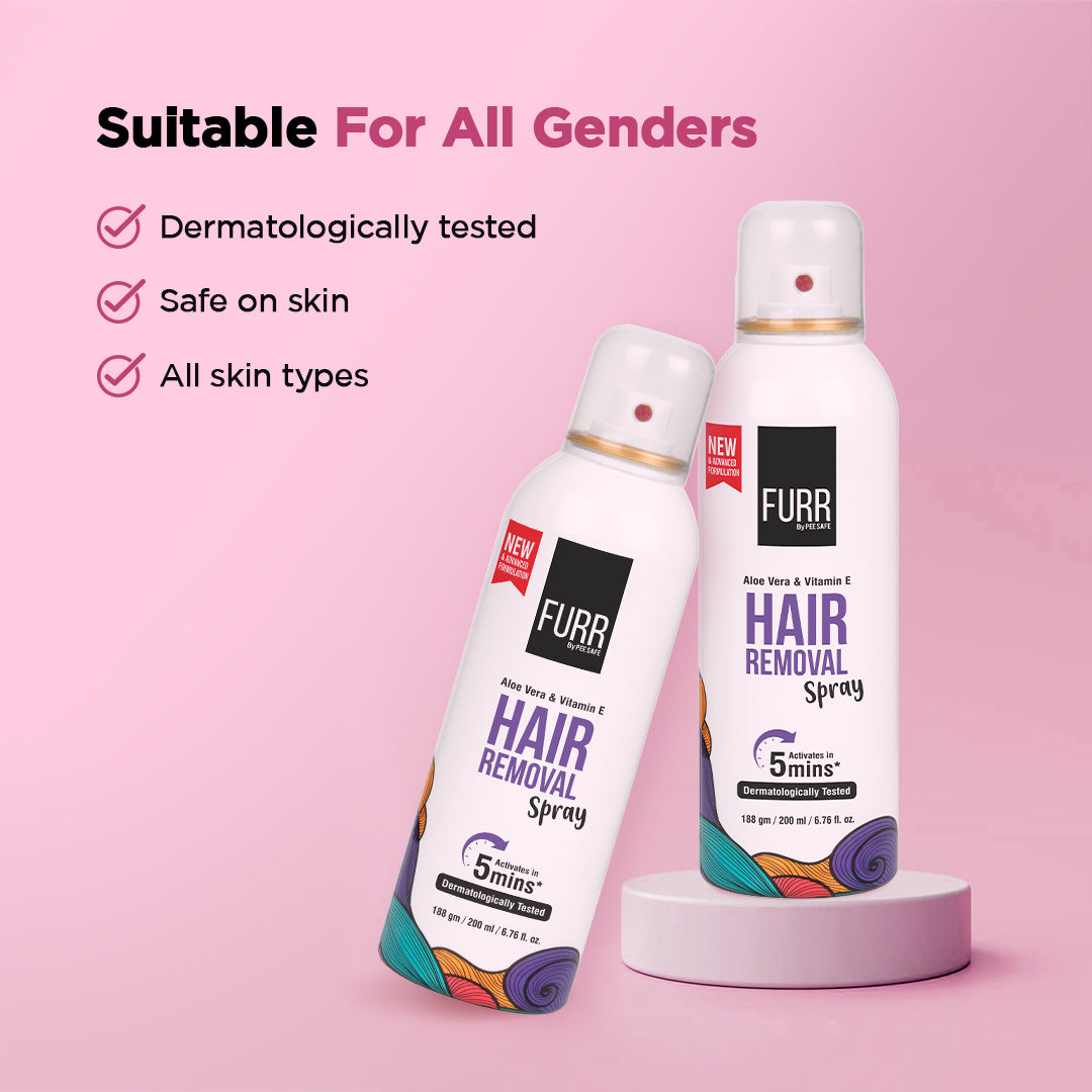 Hair Removal Spray - 200 ML (Pack of 2)
