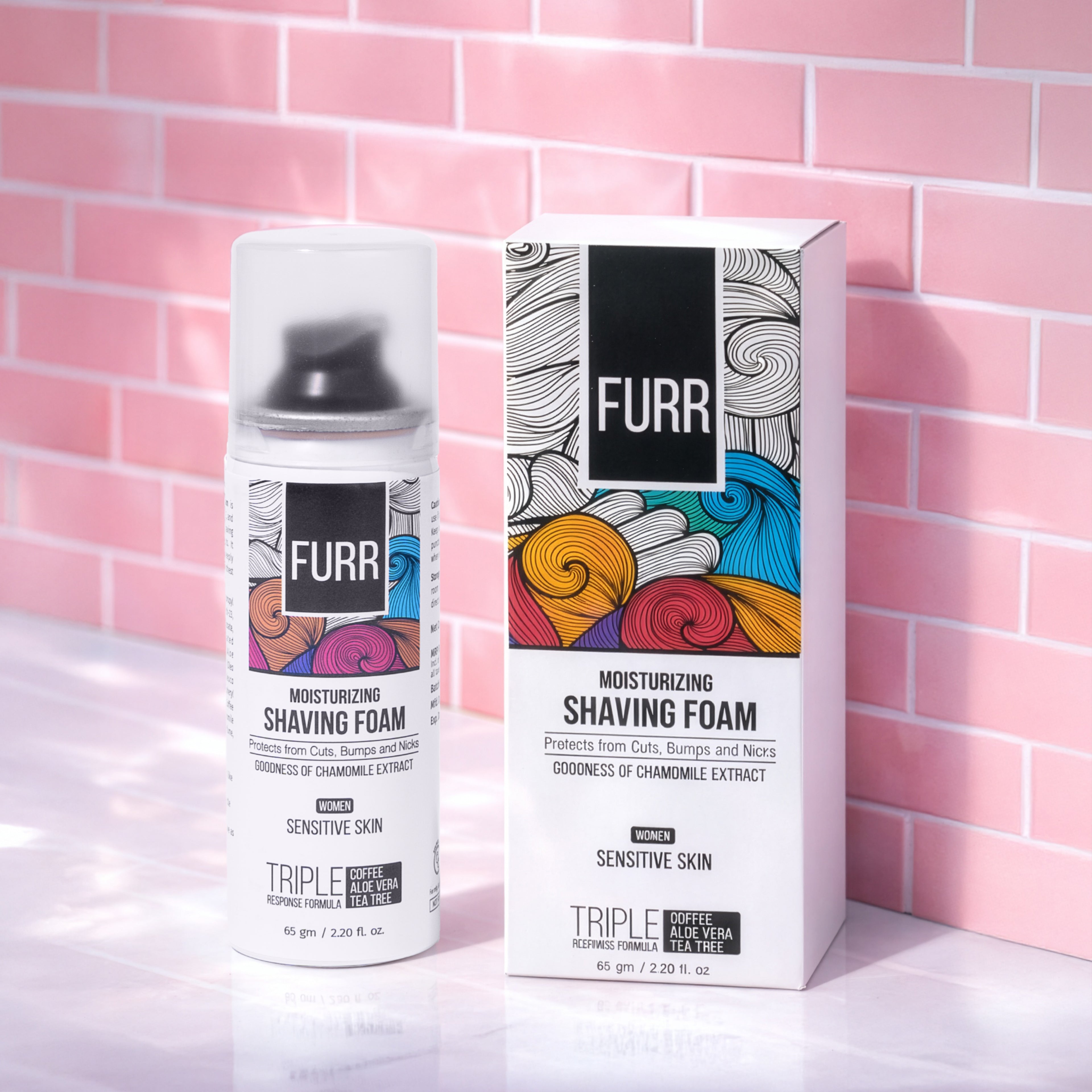 Furr Moisturizing Shaving Foam (65 GM)