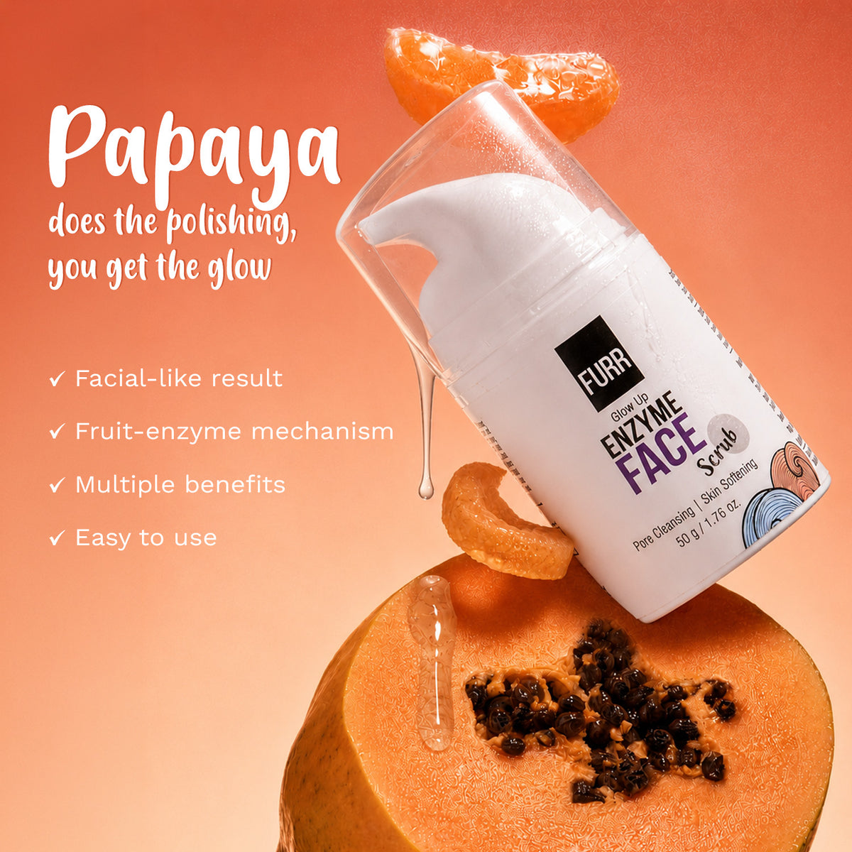 FURR Glow Up Enzyme Scrub