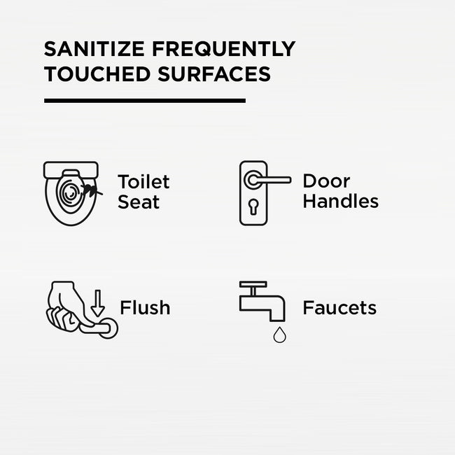 Toilet Seat Sanitizer Spray (Mint) - 50 ml (Pack of 3)
