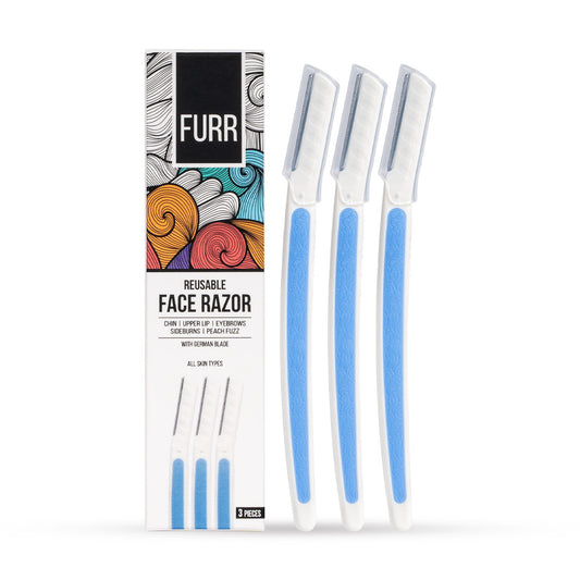 furr reusable face razor for women