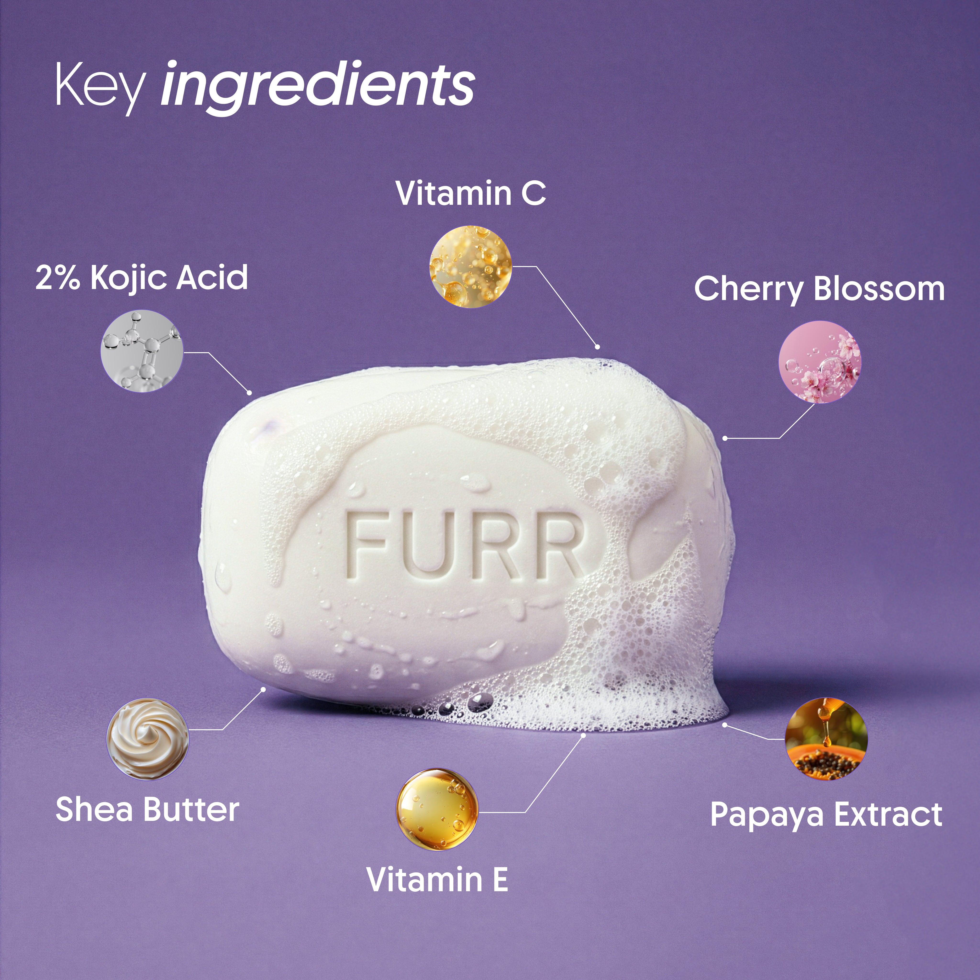 Furr Kojic Acid Soap - (BYOC)