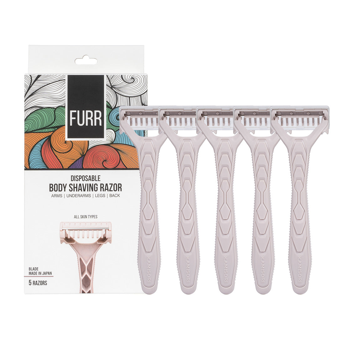 Disposable Body Shaving Razor (Pack of 5) | Pee Safe