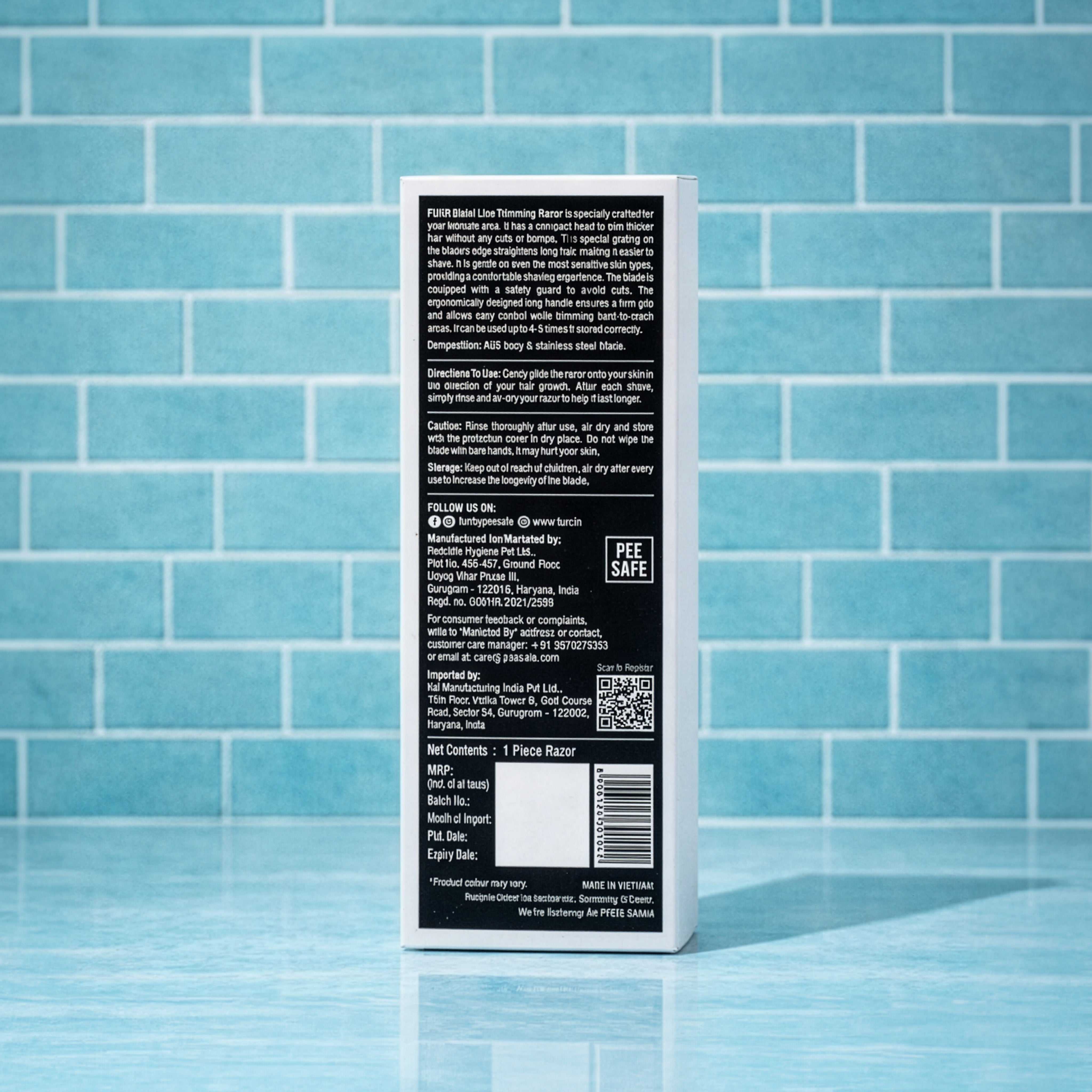 Furr Bikini Line Trimming Razor For Women (1N) - (BYOC)