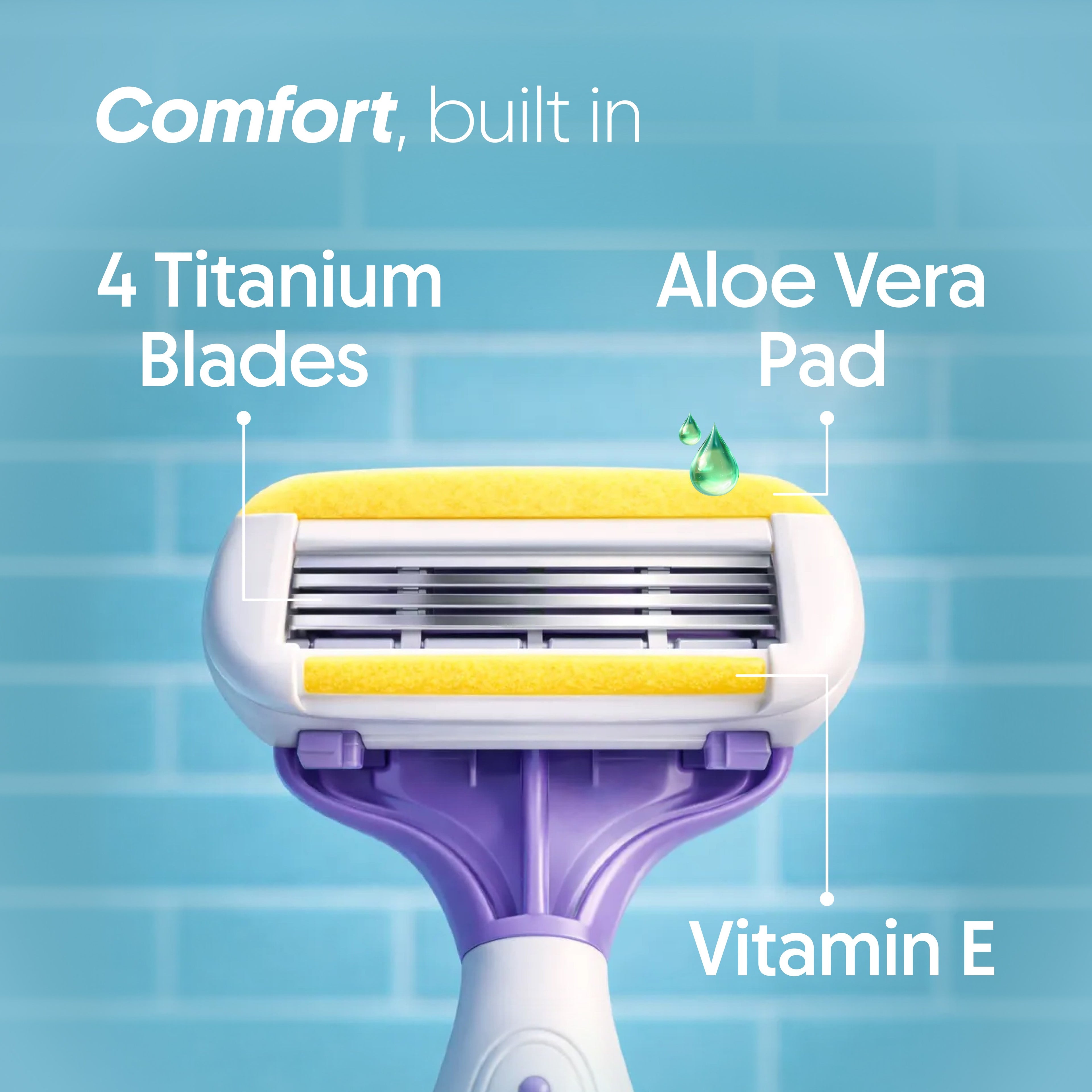 Furr Body Shaving Razor For Women (1N) - BYOC