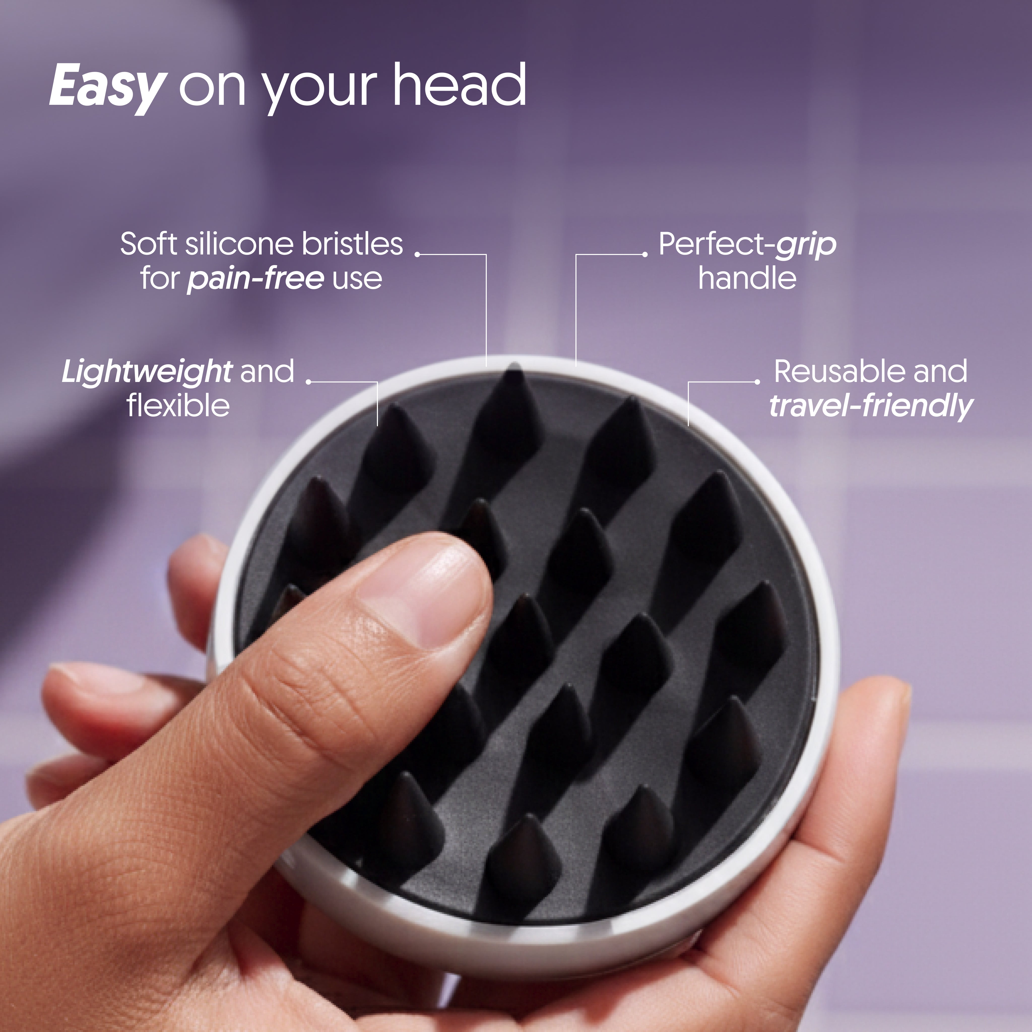 Furr Scalp Massager Brush (1N) - (BYOC)