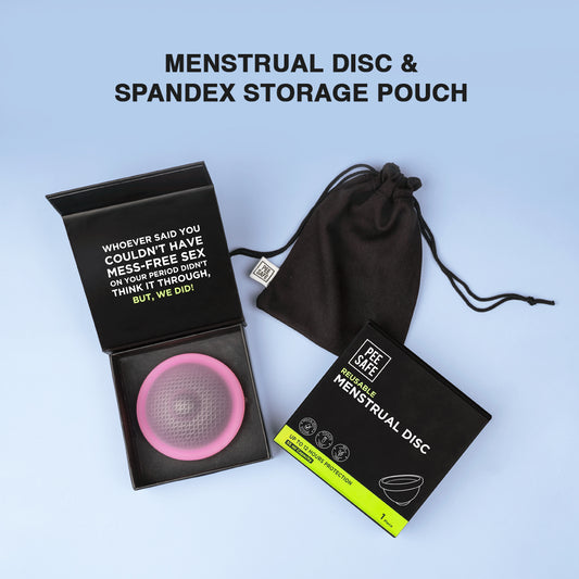 Medical Grade Silicone Reusable Menstrual Disc