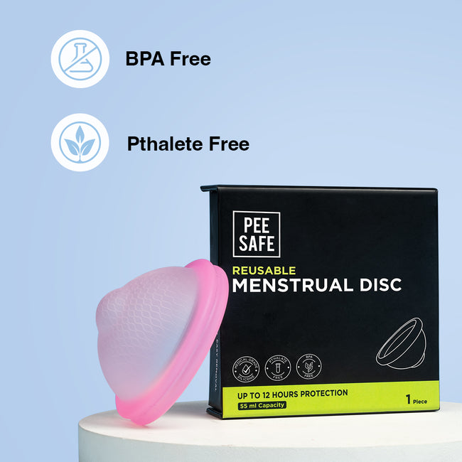 Medical Grade Silicone Reusable Menstrual Disc