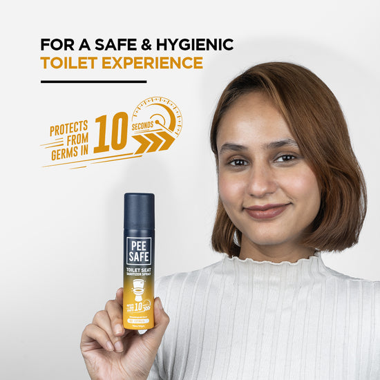 Toilet Seat Sanitizer Spray (Citrus) 75 ml Pee Safe