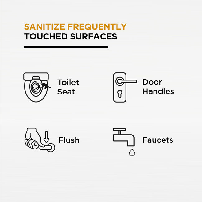 Toilet Seat Sanitizer Spray (Citrus) - 75 ml