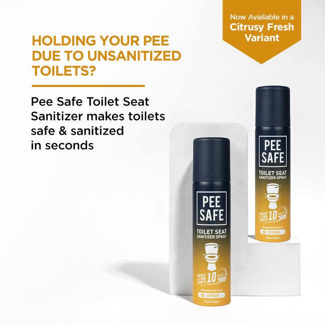 Toilet Seat Sanitizer Spray (Citrus) - 75 ml