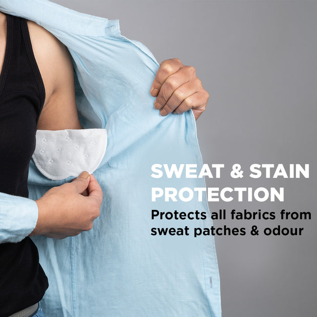 Disposable Underarm Sweat Pads (Straight) - 14 Pads