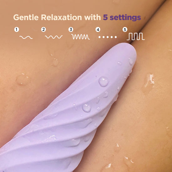  Gentle relaxation with 5 settings  