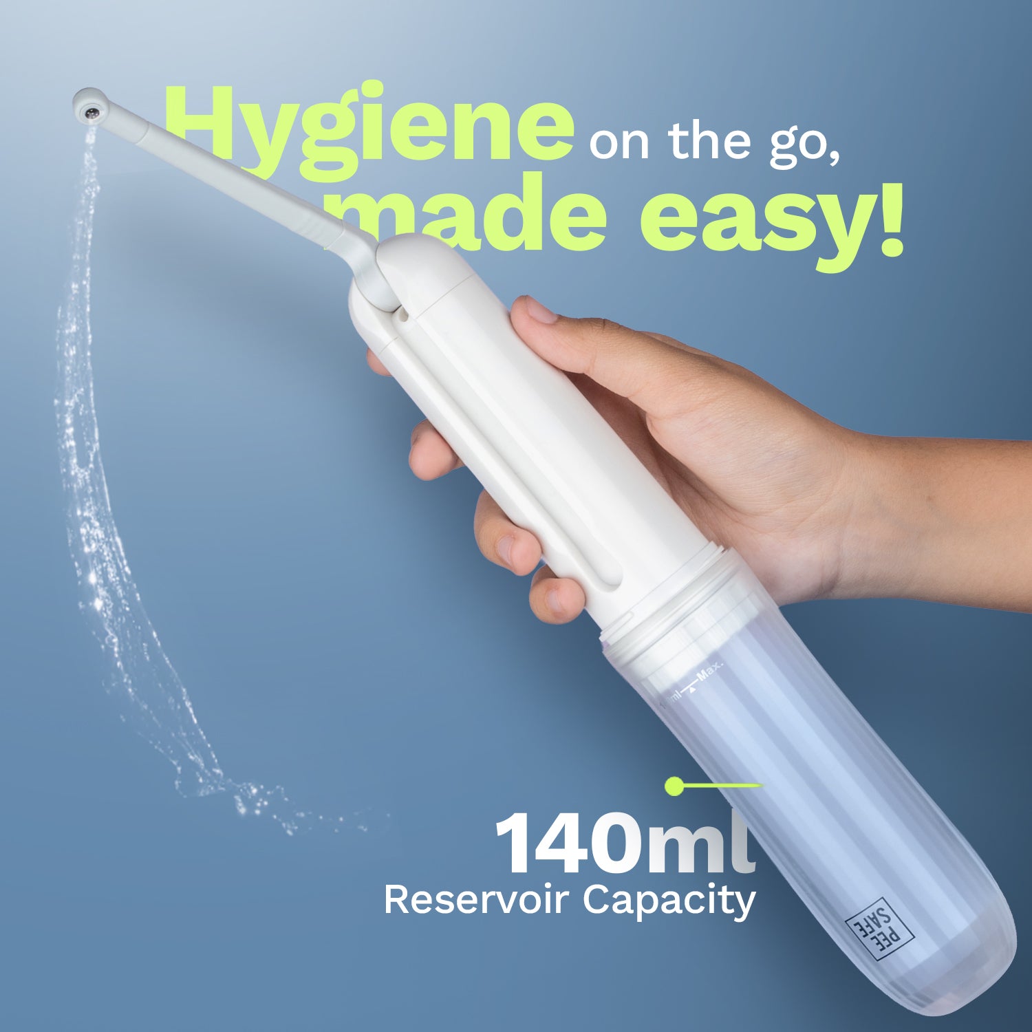 Pee Safe Portable Jet Spray