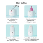Pee Safe Menstrual Cup Steam Sterilizer - BDL