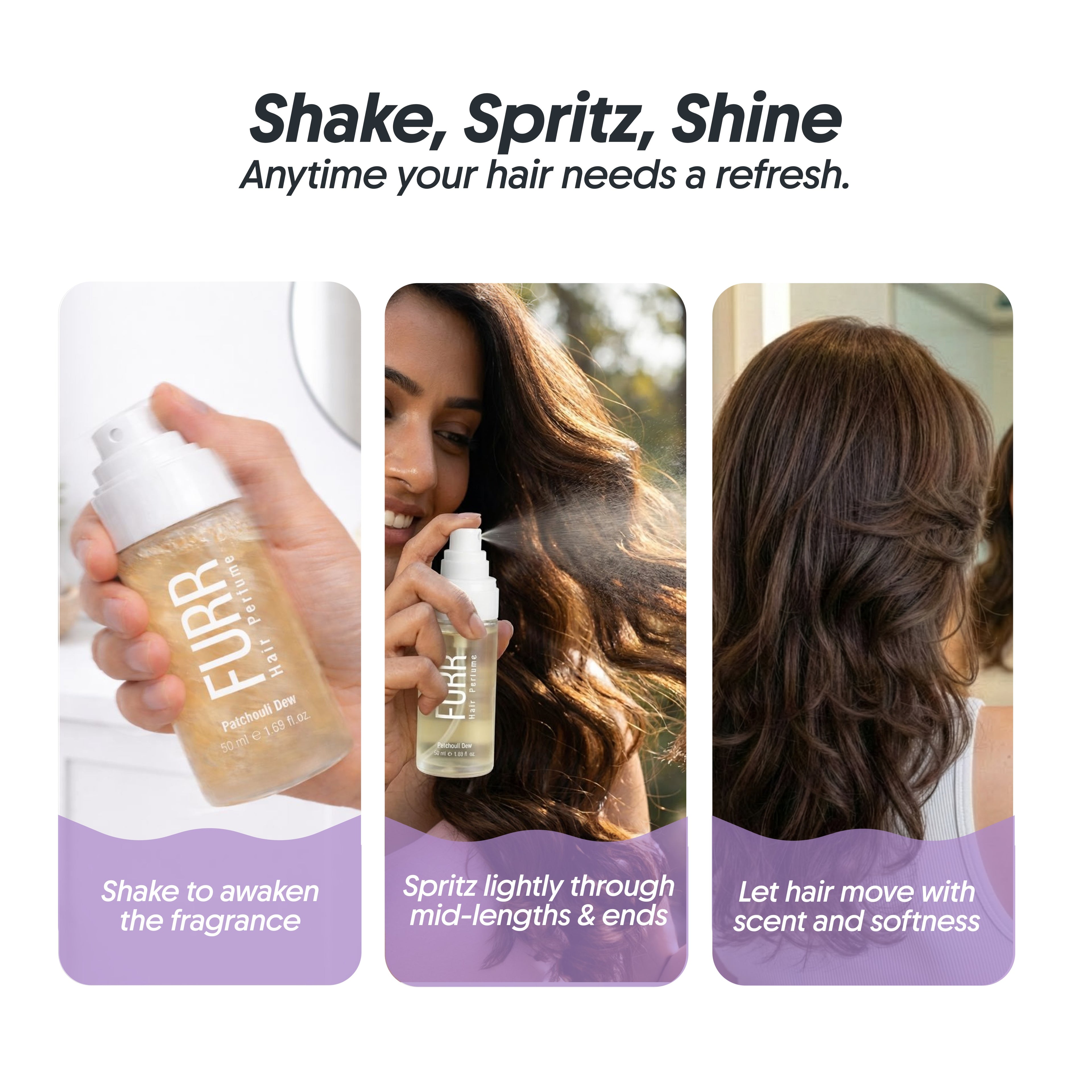 Furr FURR Patchouli Dew Hair Perfume - BYOC