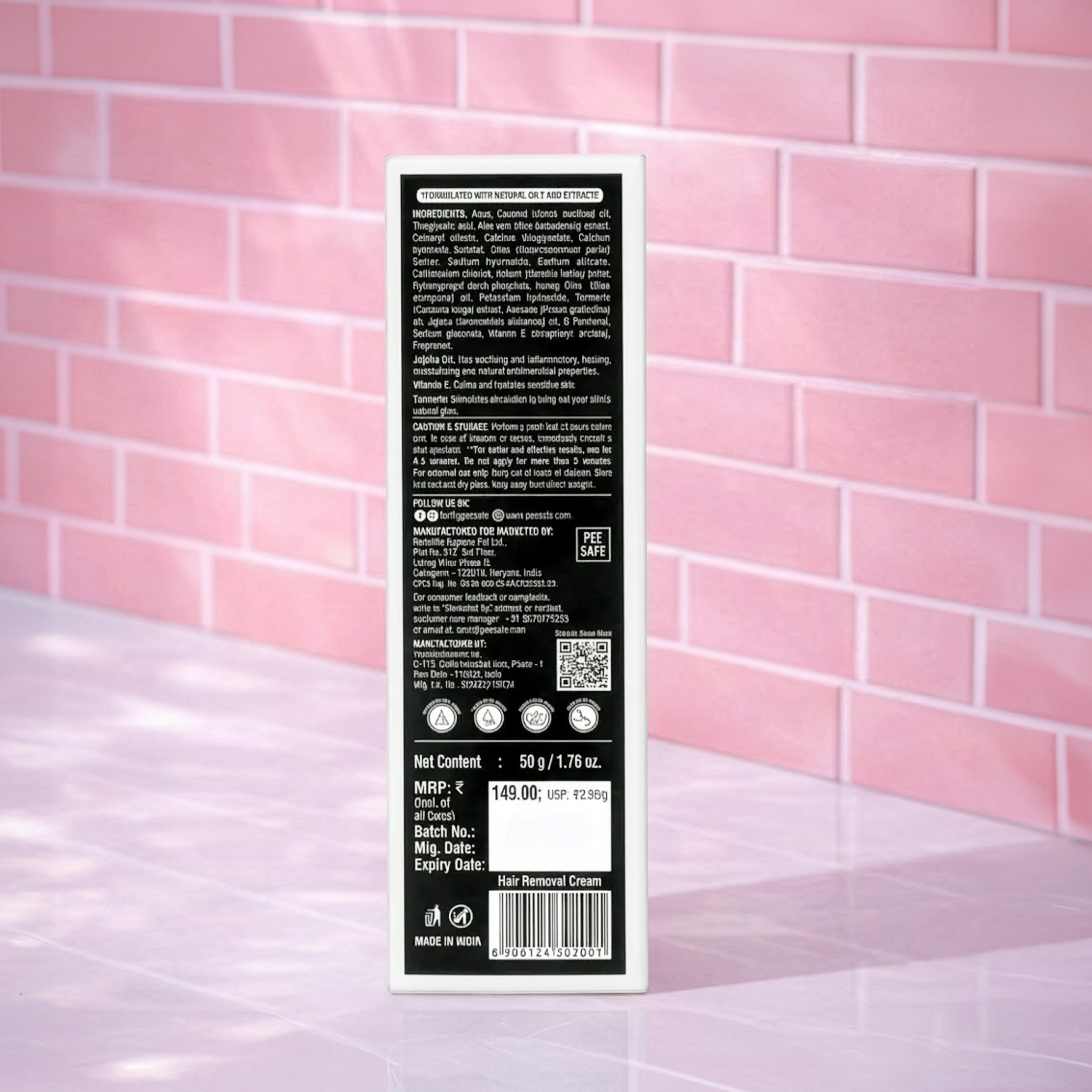 Hair Removal Cream (50 GM) - (BYOC)